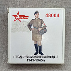 Сборная модель из пластика Красноармеец-санитар 1943-1943 гг. 1/48 A-resin (48004) (48004)