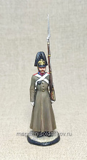 Миниатюра из олова Сменный караульный солдат, 54 мм, Студия Большой полк - фото