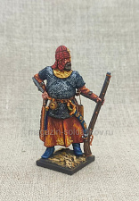 Миниатюра из олова Русский пищальник, Смута, 54 мм, Смутное время, Студия Большой полк - фото