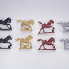 Солдатики из пластика ACW CAVALRY (Med. blue) W/HORSES 8 in 8 + Horses , 1:32, TSSD