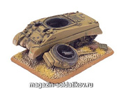 Destroyed Sherman III. (15 мм) Flames of war. Аксессуары - фото