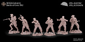 Солдатики из пластика Британская пехота. Защитники Крита, 1:32 Plastic Platoon - фото