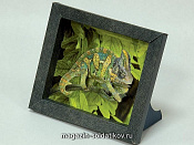 Коллекционная рамка «Хамелеон». Умбум - фото