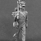 Сборная миниатюра из смолы Вольтижер линейных пехотных полков, Герцогство Варшавское, 54 мм, Chronos miniatures