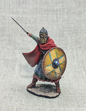 Миниатюра из олова Ярл викингов, 54 мм, Студия Большой полк - фото