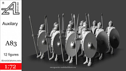 Сборные фигуры из смолы Ауксиларии, 1:72, Alex miniatures (А83) (А83)