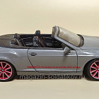 Bentley Continental кабриолет серый, 1:18, Burago (Q307-118) (Q307-118)