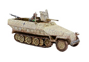 Сборная миниатюра из металла Sd.Kfz 251/10 Ausf D BOX, Warlord - фото