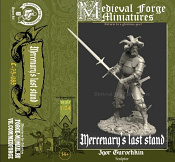 C-75-085 Последний бой наемника, 75 mm (1:24) Medieval Forge Miniatures