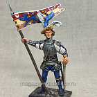 Миниатюра из олова Капитан ландскнехтов, 54 мм, Студия Большой полк (ИЛ2290.09.04.54) (ИЛ2290.09.04.54)