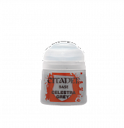 Сборные фигуры из пластика 21-26 Paint Pot: Celestra Grey, краска 12 мл - фото