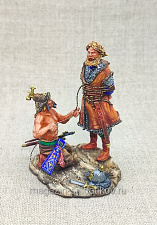 Миниатюра из олова Мстислав Святославич, 54 мм, Студия Большой полк - фото