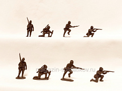 Солдатики «Японская пехота» 8 шт., Биплант (12018) (12018)