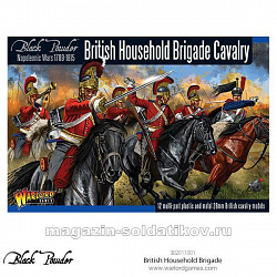 Сборные фигуры из пластика Набор миниатюр British Household Brigade Cavalry, 28 мм Warlord (302011001) (302011001)
