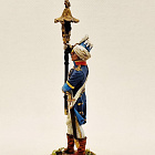 Миниатюра из олова Музыкант-бунчуконосец полкового оркеста. Франция, 1804-13 гг, Студия Большой полк