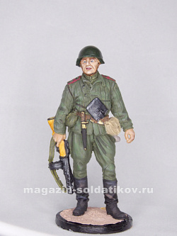 Миниатюра в росписи Старший сержант пехоты Красной армии, 1943-45 гг. СССР, 1:32, Сибирский партизан (СП141) (СП141)