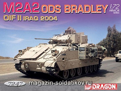 Сборная модель из пластика Д M2A2 Bradley ODS 2004 (1/72) Dragon