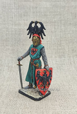 Миниатюра из олова Рейнмар фон Цветер. Германия, XIII в - фото