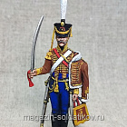 Миниатюра из олова Ахтырский гусар, 54 мм, Студия Большой полк (ИЛ2483.12.02.54) (ИЛ2483.12.02.54 )