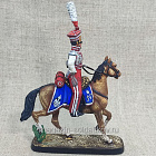 Миниатюра из олова Офицер гвардейских польских улан, Франция, 54 мм, Студия Большой полк (ИЛ2383.12.03.54) (ИЛ2383.12.03.54)