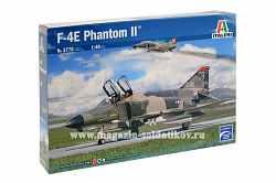 Сборная модель из пластика ИТ Истребитель F-4E PHANTOM II (1/48) Italeri