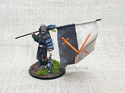 Миниатюра из олова Знаменосец ландскнехтов, Студия Большой полк - фото