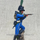 Австрийский егерь 1809-15 гг., 54 мм, Студия Большой полк (ИЛ2558.12.08.54) (ИЛ2558.12.08.54)
