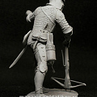 Сборная миниатюра из смолы Командир арбалетчиков, 75 мм, Altores studio,