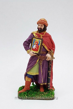 Князь Андрей Боголюбский (1111-1174), 54 мм, Soldanir (QF0429) (QF0429)