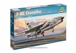 Сборная модель из пластика ИТ Самолет F-8E CRUSADER 1:72 Italeri