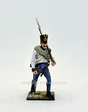 Миниатюра из олова Рядовой венгерских полков, Австрия, 54 мм, Студия Большой полк - фото