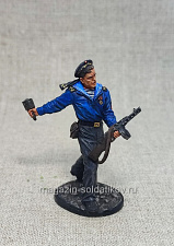 Миниатюра из олова Краснофлотец с противотанковой гранатой, 54 мм, Студия Большой полк - фото