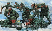 Солдатики из пластика ИТ Набор солдатиков «Итальянские горные стрелки "Alpini" (1943)» (1/72) Italeri - фото