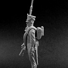 Сборная миниатюра из смолы Русский унтер-офицер армейской пехоты (или егерских полков),1812,54 мм, Chronos miniatures