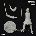 Русский обер-офицер, 1855, 54 мм, Аванпост (54005) (54005)