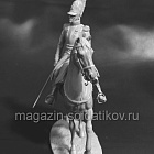 Сборная миниатюра из смолы Штаб-офицер Псовского кирасирского полка в трофейной кирасе, 54 мм, Chronos miniatures (CHM-54386) (CHM-54386)
