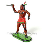 солдатик из твердого пластика Индеец, Польша (704-1114/4) (704-1114/4)