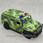 ГАЗ-Тигр инерционный (вне масштаба) Технопарк (Q540-0085) (Q540-0085)