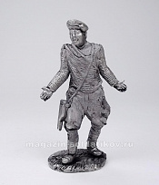 Миниатюра из олова 342 РТ Попандопуло, 54 мм, Ратник - фото