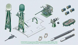 Сборная модель из пластика ИТ Аксессуары для корабля (1/35) Italeri