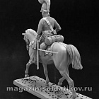 Сборная миниатюра из смолы Унтер-офицер Кавалергардского полка, 54 мм, Chronos miniatures