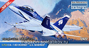 Сборная модель из пластика Самолет F/A-18D+ «Хорнет» 1:72 Академия - фото