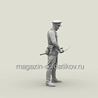 Сборная фигура из смолы SM 3122 Капитан РККА с трофейным мечом син-гунто. Халхин-Гол. 1939 г., 1:35, SOGA miniatures (SM-3122) (SM-3122)