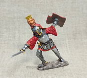 Миниатюра из олова Рыцарь Людвиг фон Гутен, XV век, 1350 г., 54 мм, Большой полк - фото