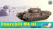 Масштабная модель в сборе и окраске Д Танк в сборе CHURCHILL Mk.III (1/72) Dragon - фото