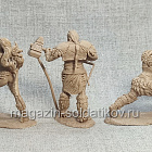 Солдатики из мягкого резиноподобного пластика Викинги №4, набор 6 шт, 1/32 Soldiers. Есть
