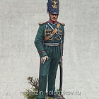 Миниатюра из олова Офицер Нижегородского драгунского полка, 54 мм, Студия Большой полк (ИЛ2390.12.02.54) (ИЛ2390.12.02.54)