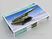 Сборная модель из пластика Ракетный комплекс 2P16 Launcher with Missile of 2k6 Luna (FROG-5) 1:35 Трумпетер - фото