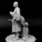 Сборная миниатюра из смолы Средневековый мясник, 54 мм, Chronos miniatures (CHM-54191(M)) (CHM-54191(M))