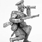 Миниатюра из олова 459 РТ Лифляндский стрелок, 1812 г. на колене, 54 мм, Ратник (459-РТ) (459-РТ)